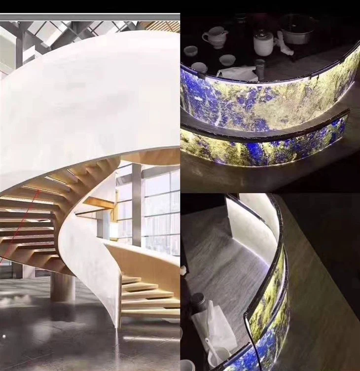 Backlit Stone For Counter