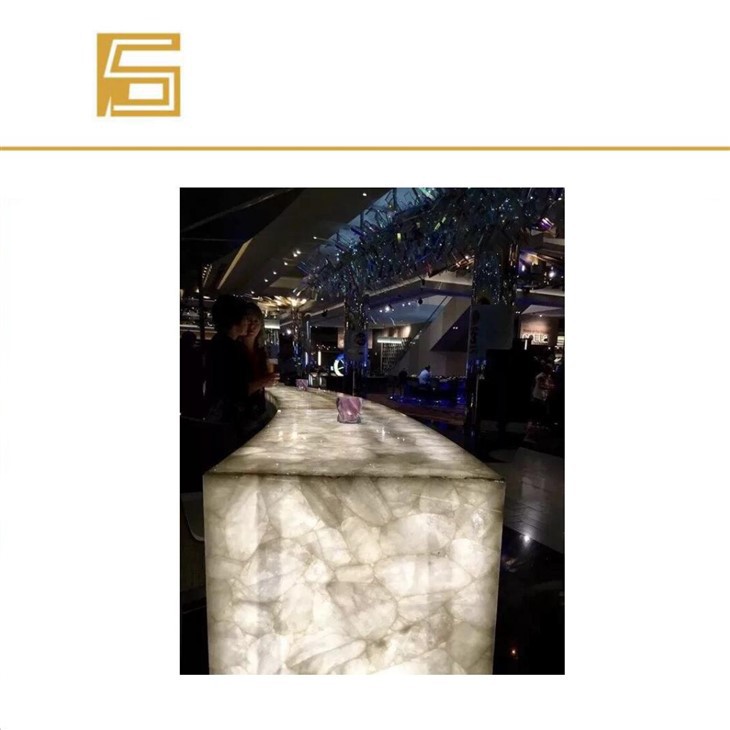Marble Led Light Lumi Stone Table