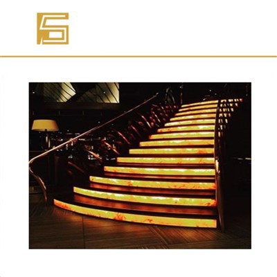 Nuevo diseño de mesa de mármol LED Lumi Stone Panel solar