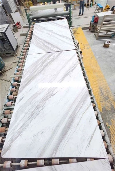 Exhibición de nuevos productos Baño de mármol Volakas